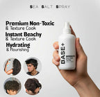 Base+ Sea Salt Spray – Natural Beach Waves & Volume Boost ( 6.6 fl oz) Hair Styling Mist – 200ml