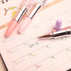 Lipstick Gel Pen Colorful Cute Black Ink for Women