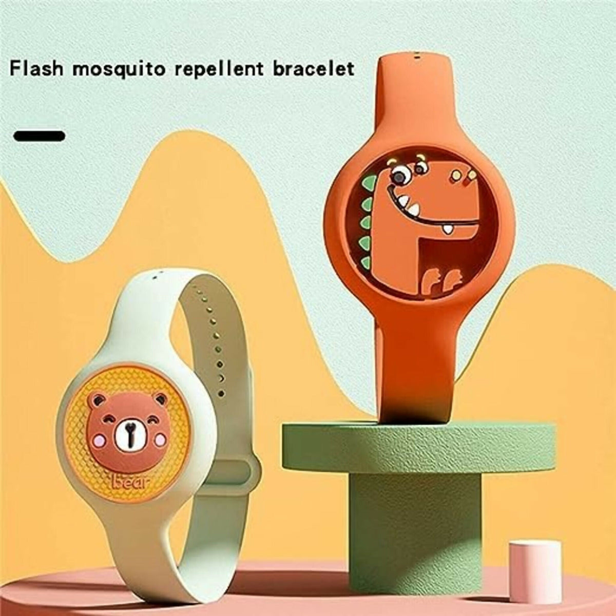 1 Pc Kid-Friendly Mosquito Repellent Wristband