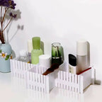 Pack of 4 Plastic Drawer Dividers – DIY Adjustable Partition Boards for Cabinets, Wardrobes & Household Storage.(Random Color)