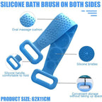 Silicone Back Scrubber Strap
