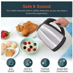 Automatic Electric Kettle, 2.0L Fast Heating Stainless Steel Body, for Home & Office