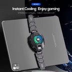 Tablet Cooling Radiator DL05 Semiconductor Fan with Temperature Display Adjustable Fit