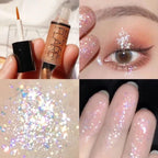 Liquid Glitter Eyeliner Long Lasting Shimmer - Set 6 Colors