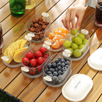 Seasoning Storage Box, 4 Layers Multi-Layered, Multi Tableware Set Accessories
