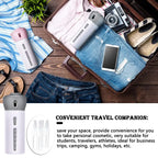Travel Bottles, Portable 4 Compartment Refillable for Shampoo and Lotion