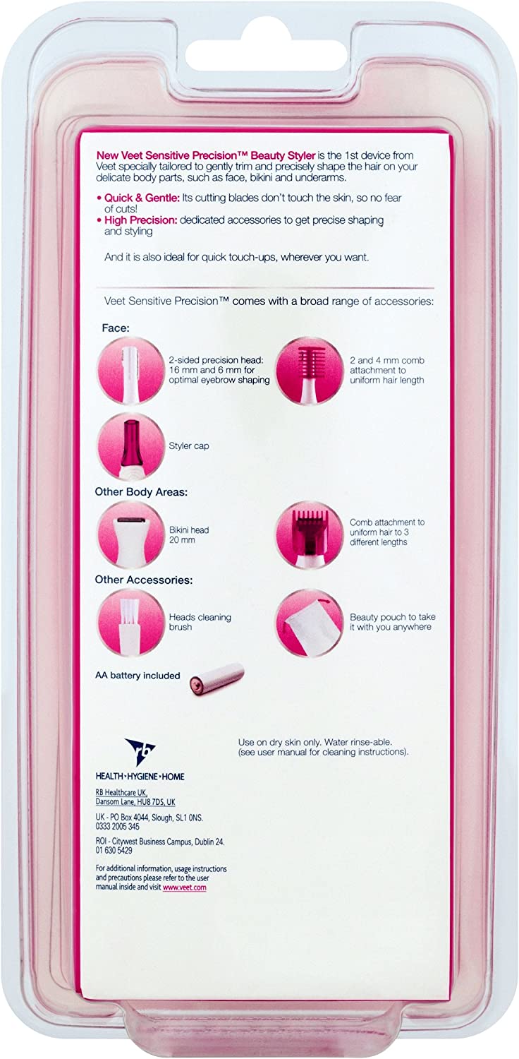 Veet Sensitive Precision Beauty Styler for Women