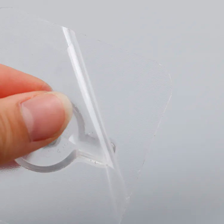 Wall Hook, Strong Adhesive, Waterproof Nail Free Hanging Hook for Home Use - 4 Pieces
