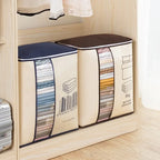 Storage Bag, Non Woven Fabric, with Transparent Window for Clothes and Blankets