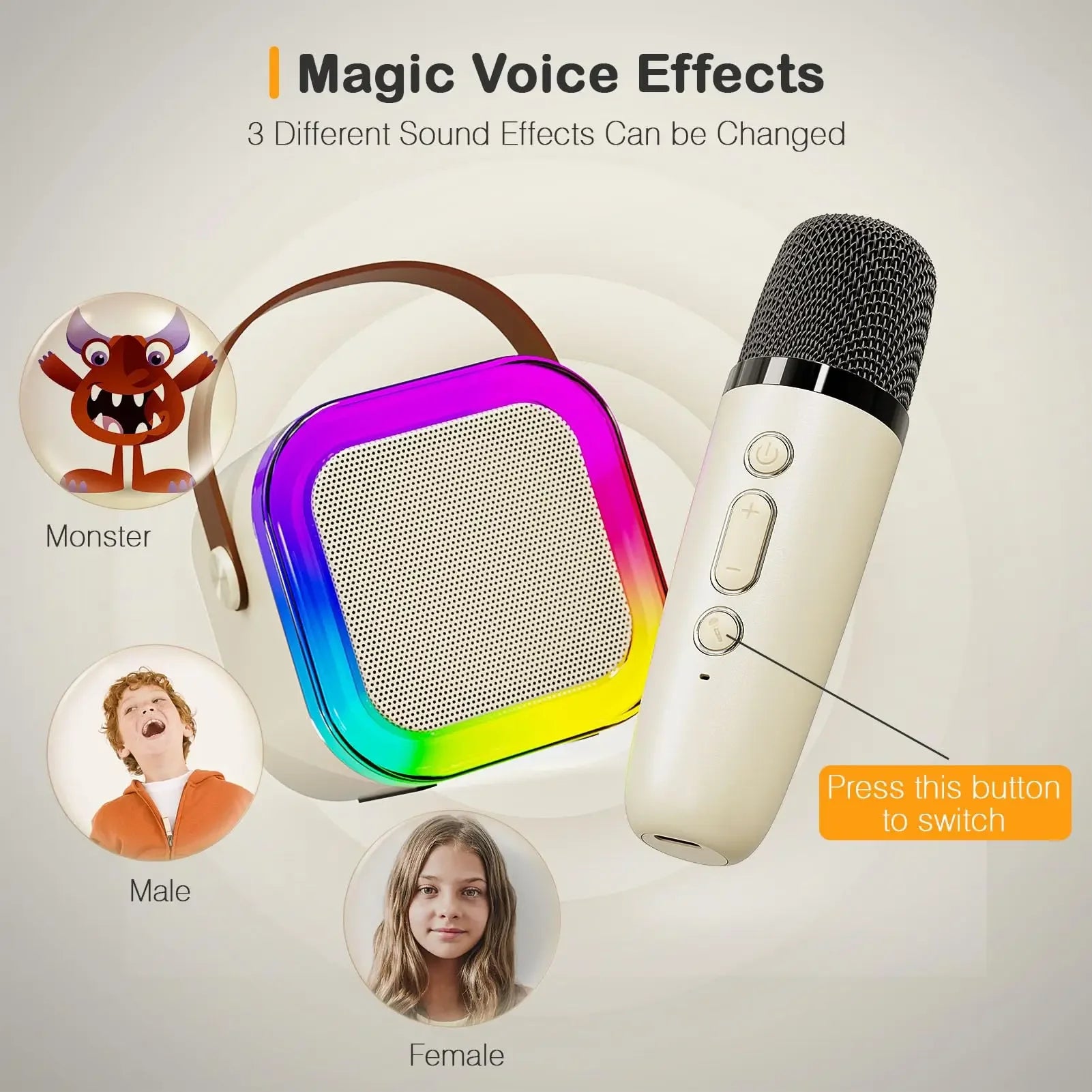 Speaker, Mini Wireless Bluetooth Portable Music Player
