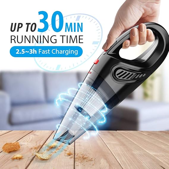Cordless Handheld Vacuum Cleaner Portable Car and Home Vacuum