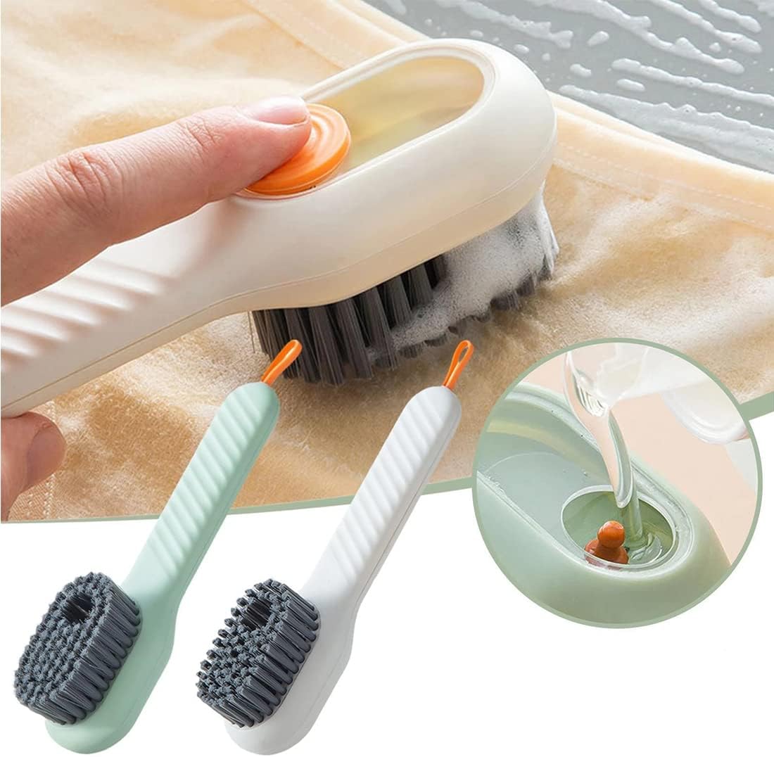 Liquid Dispenser Cleaning Brush PP Multifunction Scrub Brush