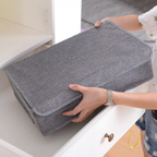 Socks Storage Box, Collapsible Drawer Organizer 24 Grid