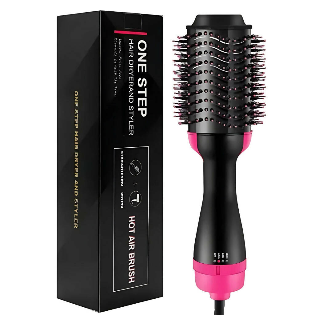 2-in-1 Hot Air Brush hair dryer and volumizer