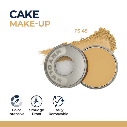 Kryolan Cake Makeup for Face and Body Compact Powder