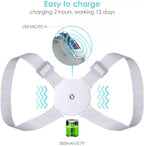 Smart Posture Corrector Vibration Reminder USB Rechargeable Device