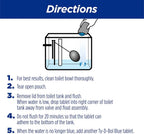 Ty-D-Bol Blue In-Tank Tablets, Automatic Toilet Cleaner & Stain Protection