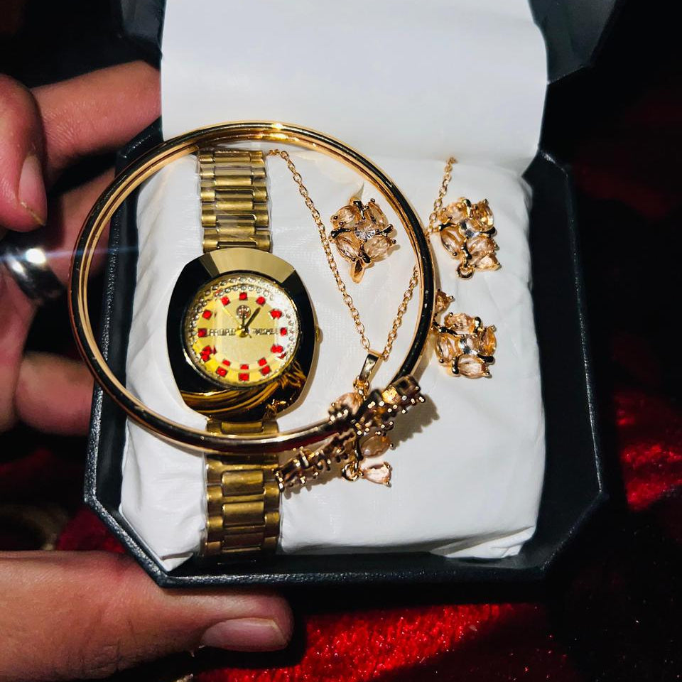 Jewellery Watch With Bangle Elegant Timeless Style for Women