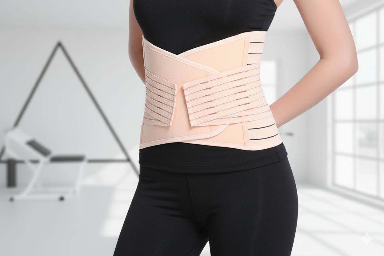3 In 1 Belly Belt Waist Shaper Postpartum Recovery Body Shaper