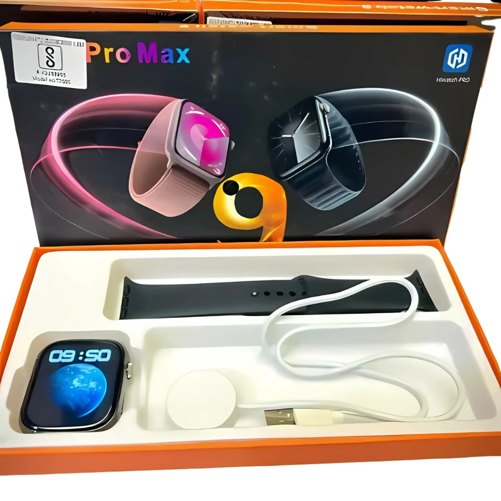 T900 Pro Max Smartwatch V2, 1.75" AMOLED, Bluetooth Calling & Health Monitor