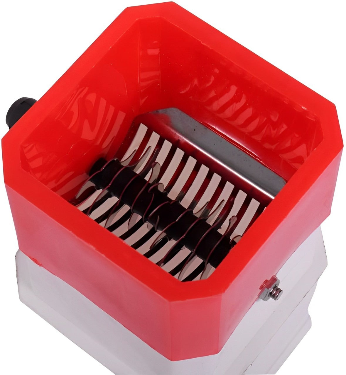 Manual Onion Cutter & Vegetable Hand Chopper, Stainless Steel Blade Food Processor