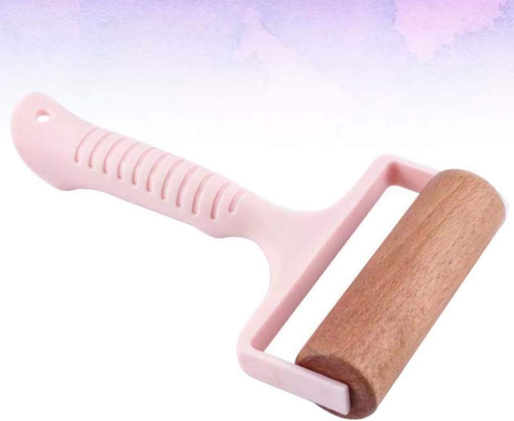 Wooden Rolling Pin for Baking,  Hand Push,  Non-Stick Surface