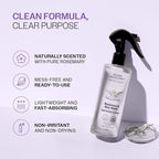 Bare Anatomy Rosemary & Rice Water Hair Growth Spray - 200ml | Boosts Thickness & Strength | Water-Based, Alcohol & Sulphate Free Formula