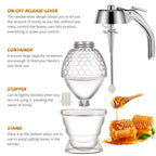 200ml Honey Dispenser – No-Drip Syrup & Sauce Pourer
