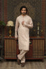 CREAM CHICKEN COTTON MEN'S KAMEEZ SHALWAR