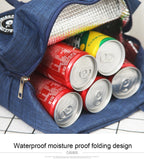 Portable Thermal Insulated Lunch Bag Tote Cooler