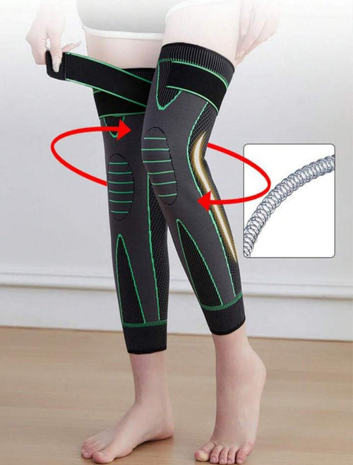 Adjustable Compression Knee Support Brace Breathable Elastic Knee Pad