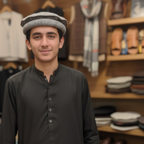 Plain Peshawari Cap Traditional Cultural Style for Men