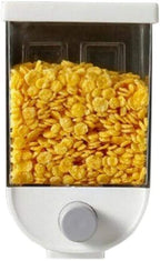 1500ml Wall Mounted Grain Storage Box With Airtight Dispenser