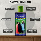 Adivasi Herbal Hair Oil And Shampoo Combo Pack Of 2