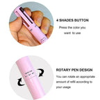 Eyeliner Eyebrow Lipstick and Highlighter Pen