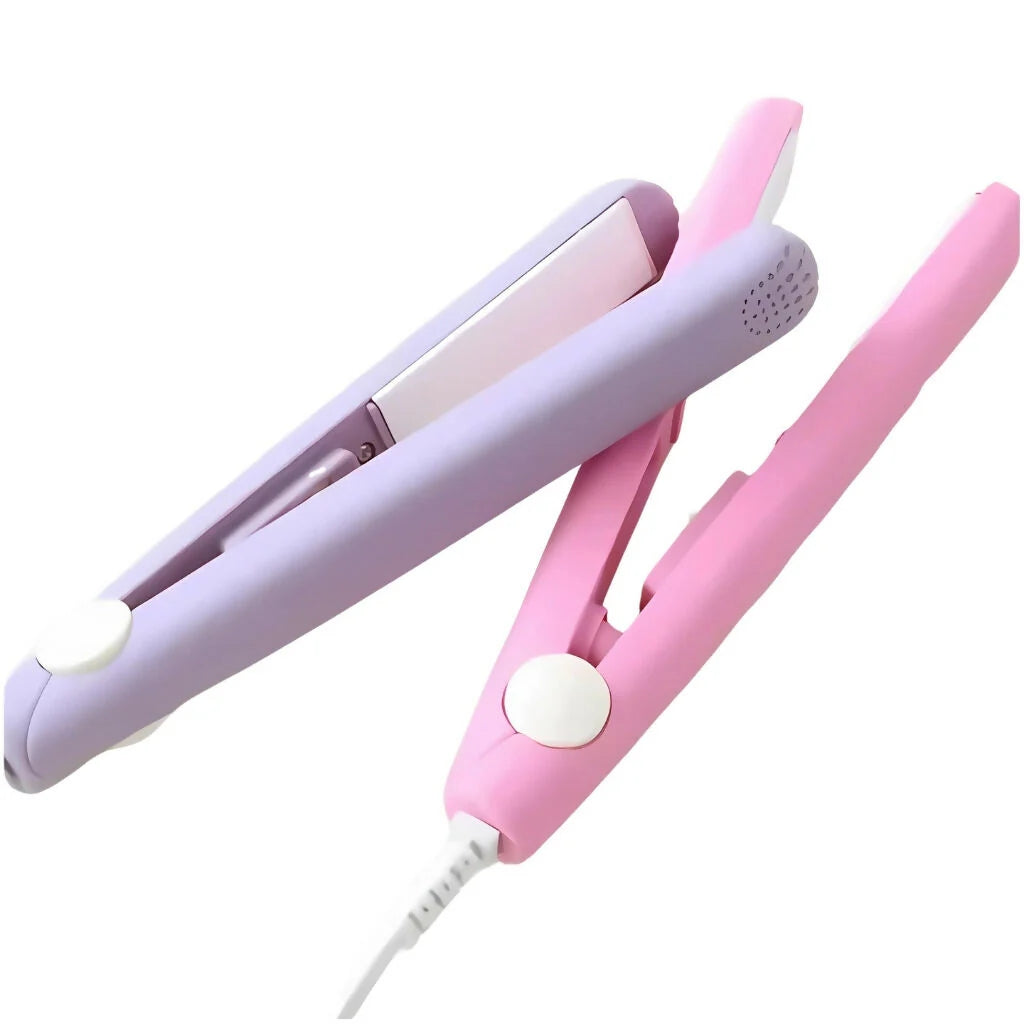 Mini Portable Hair Straightener, Compact Design & Frizz-free And Healthy, for Travel Use