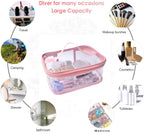 Waterproof PVC Makeup Cosmetic Storage Bag Large Capacity