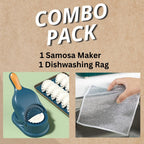 2-in-1 Dumpling Maker Press, Dough Flattener & Sealing Mould