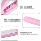 Mini Portable Hair Straightener, Compact Design & Frizz-free And Healthy, for Travel Use