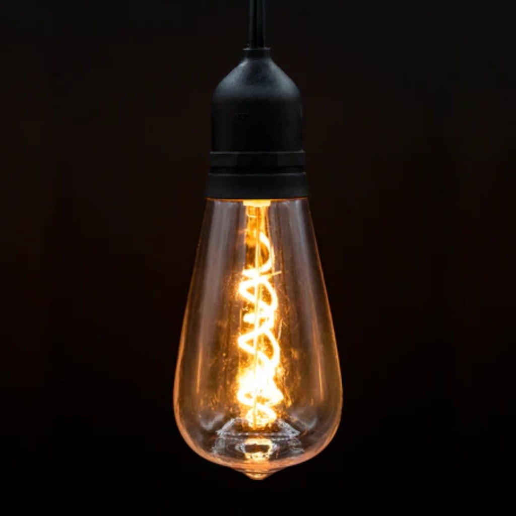 Indoor/Outdoor LED String Lights, Weatherproof Plug-in Fairy Lights
