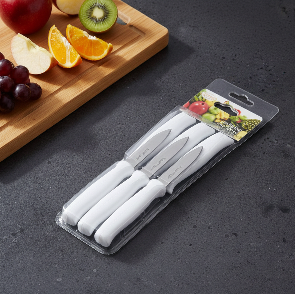 Professional Stainless Steel Kitchen Knives for Meat, Vegetables, Fruits & Daily Cooking