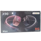 X90 Max Smart Watch, Heart Rate & Sleep Monitoring Fitness Features