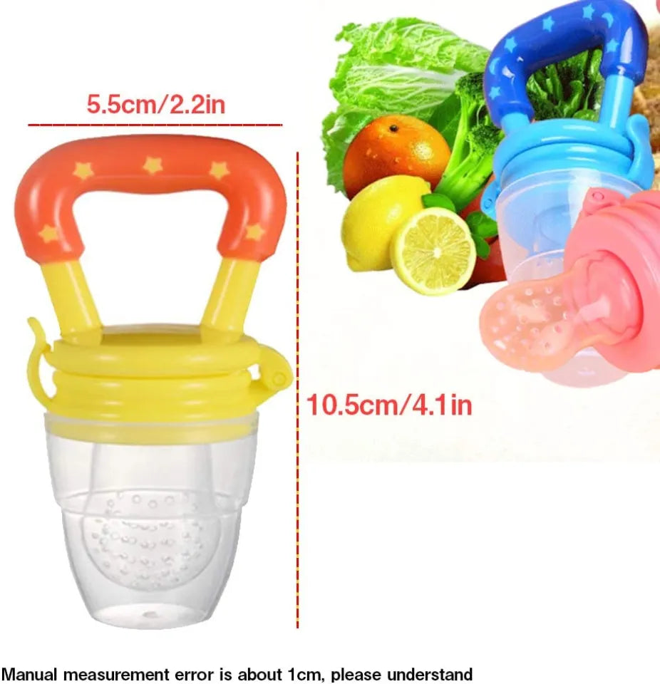 Silicone Baby Fruit Feeder & Teething Pacifier