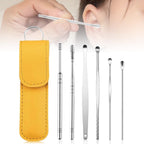 Stainless Steel 410 Spiral Ear Cleaner Tool With Helical Groove Design