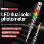 Tester,LED Voltage Test Pen 24–250V Non Contact Circuit