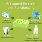 Portable Mini AC Air Cooler – USB & Battery Operated | Dual Blower, Ice Tray & Bladeless Fan