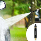 Stainless Steel High Pressure Water Spray Nozzle – Durable Black Washer Nozzle for Car, Bike, Garden & Home Cleaning