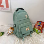 Trendy Korean Backpack for Students Durable School College Bag