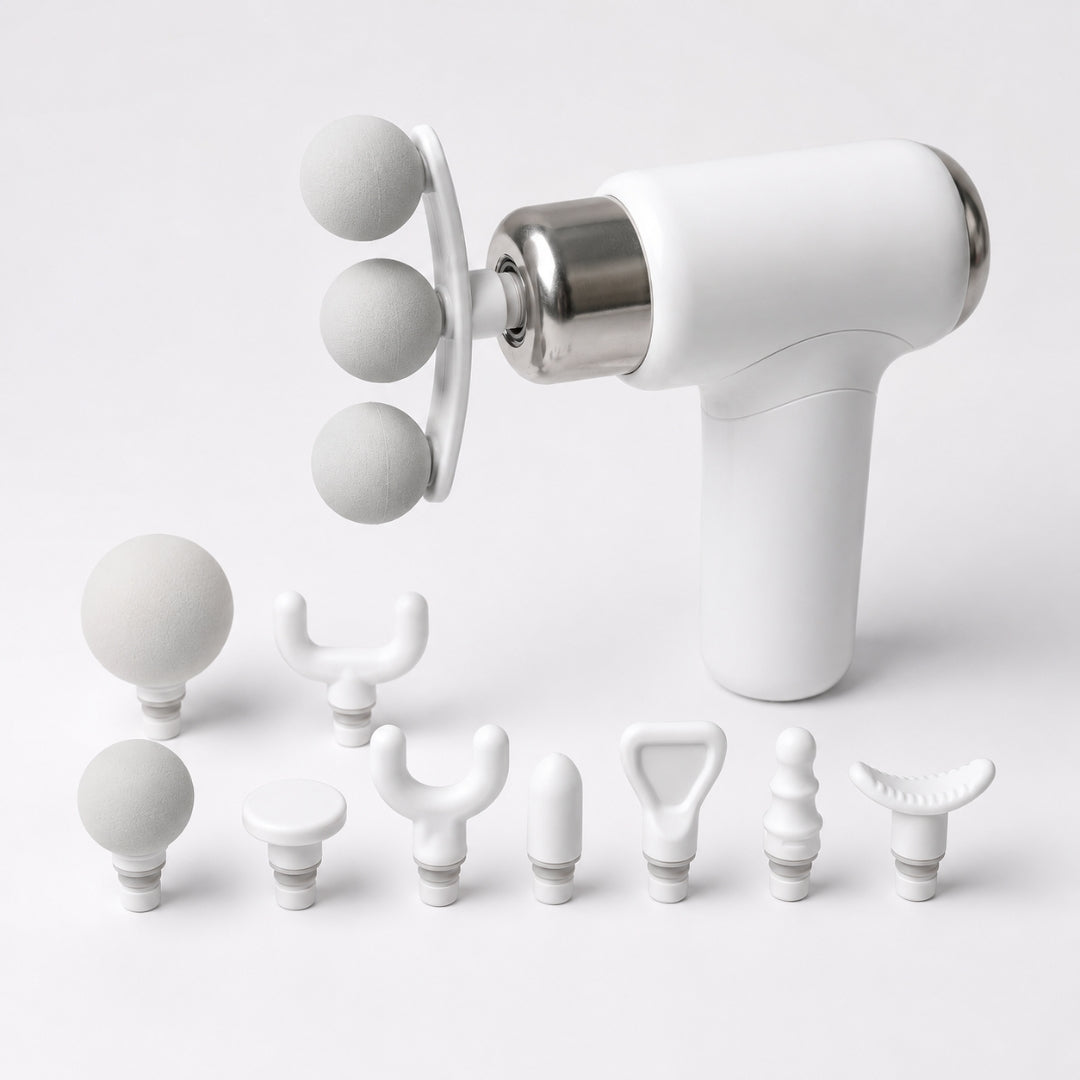Blueidea BLD-100 Massage Gun with 9 Massage Heads