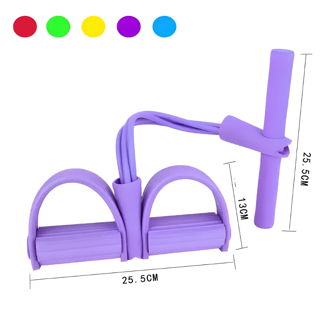 Silicone Tummy Trimmer Resistance Band for Home Workout